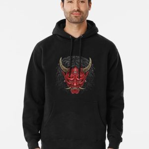 Third eyes hannya Pullover Hoodie